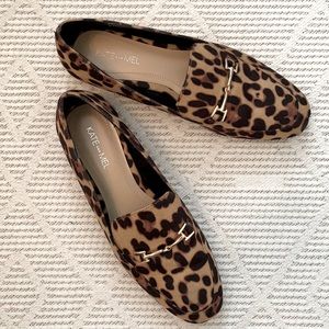 Leopard Print Loafers